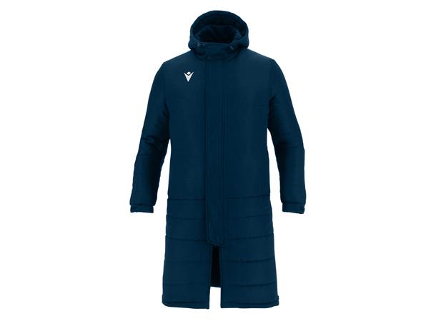 Turvey Long Bench Jacket NAV S Coachjakke - ekstra lang 