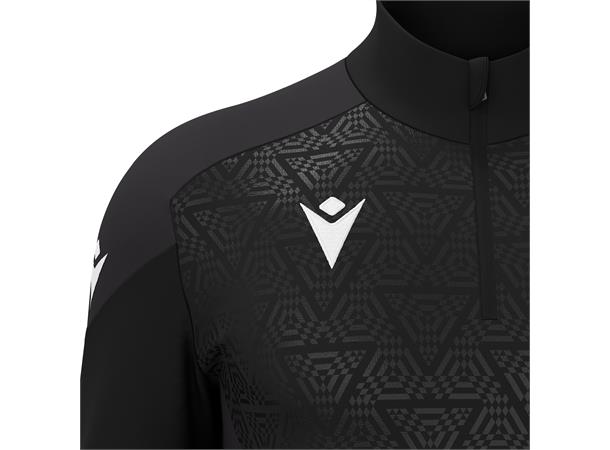 Anduin Training 1/4 Zip Top BLK XXS Teknisk treningsgenser - Unisex 