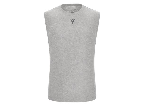 MP151 Hero SL Shirt GRY XS Armløs T-skjorte i bomull- Unisex 