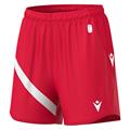 BANSHEE ECO shorts W RED/WHT 3XL Teknisk kamp og treningsshorts - Dame