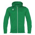 Freyr Hoody Full Zip Top GRN XXL Overtrekksjakke - Unisex
