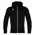 Freyr Hoody Full Zip Top BLK M Overtrekksjakke - Unisex